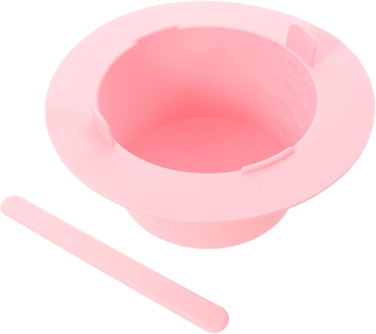 Siliconen Waxkom - Harsverwarmer Inzetstuk - Ontharen Thuis - Antiaanbaklaag - 142 x 142 x 7 cm - Roze
