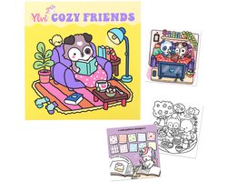 Depesche - Ylvi COZY Friends kleurboek