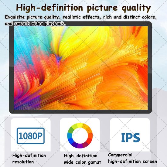 Digitale Kiosk Videospeler - Commerciële Reclame Media Player - Advertenties Tonen - Slimme Split Screen Functie - 236 Inch - Zwart — afbeelding 2