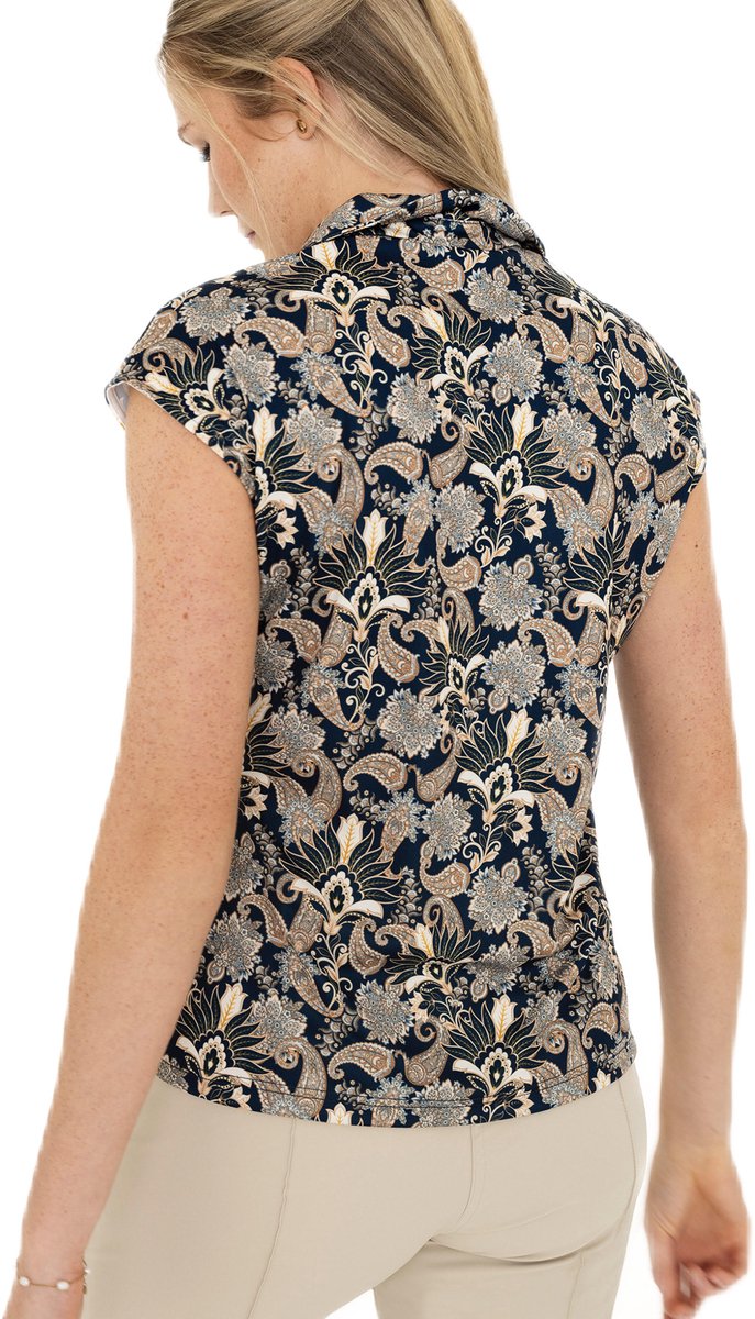 Func Factory dames Top Alice dark paisley maat 46 van Func Factory — afbeelding 5