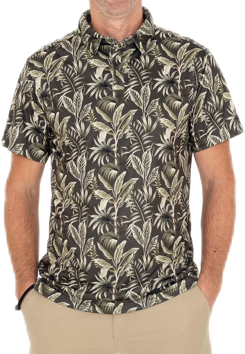 Func Factory mannen Polo Green Tropic maat M