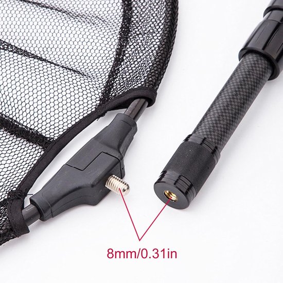 Telescoopstangen Zeil - Luifel Stokken - Kamperen Buiten - Sterk Koolstofvezel - 170 cm - Zwart — afbeelding 2