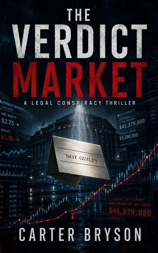 The Verdict Market: A Legal Conspiracy Thriller - cover