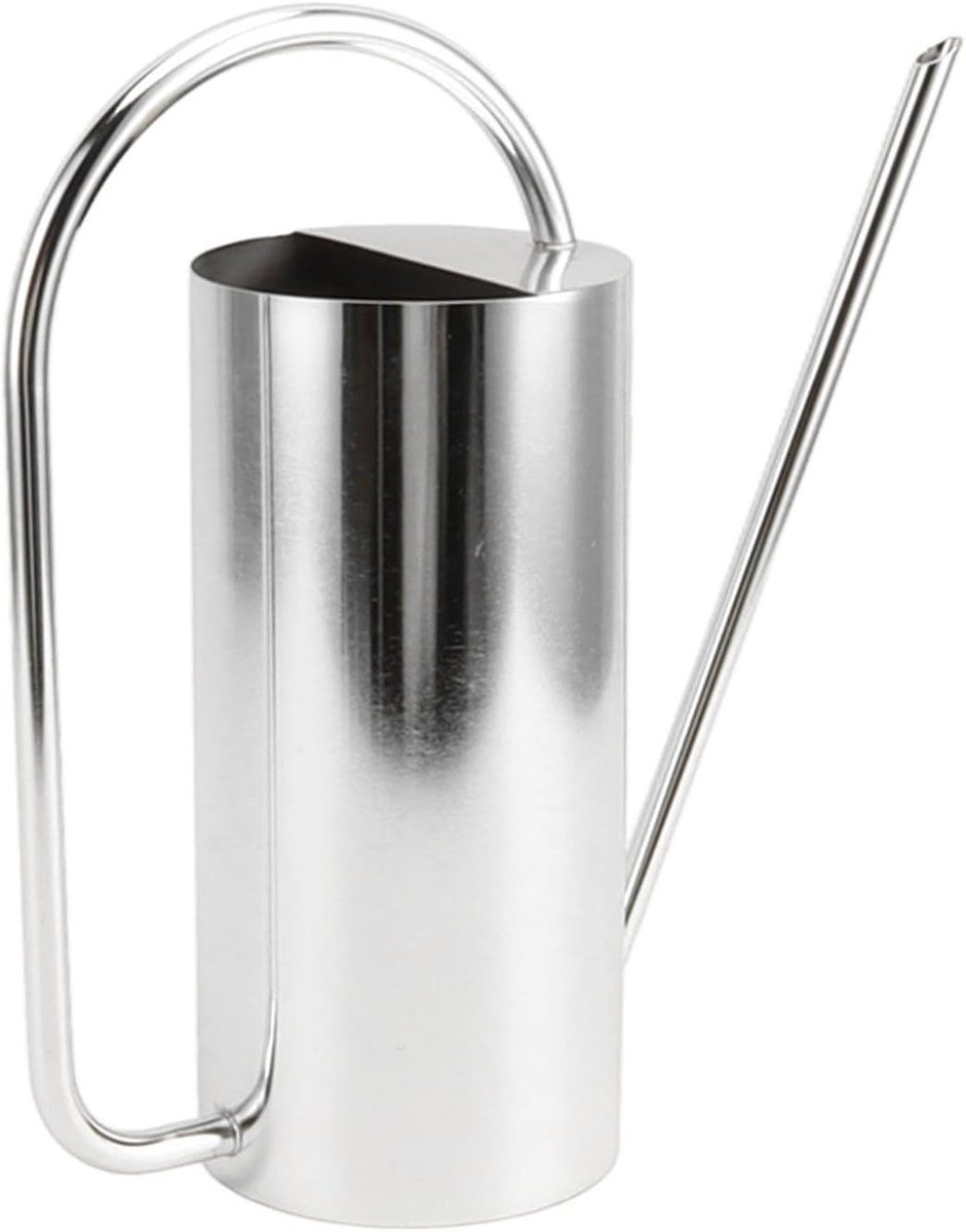 Grote RVS Gieter met Lange Tuit van 1500ml voor Binnen en Buiten - Tuinaccessoires voor Plantenverzorging en Watergeven