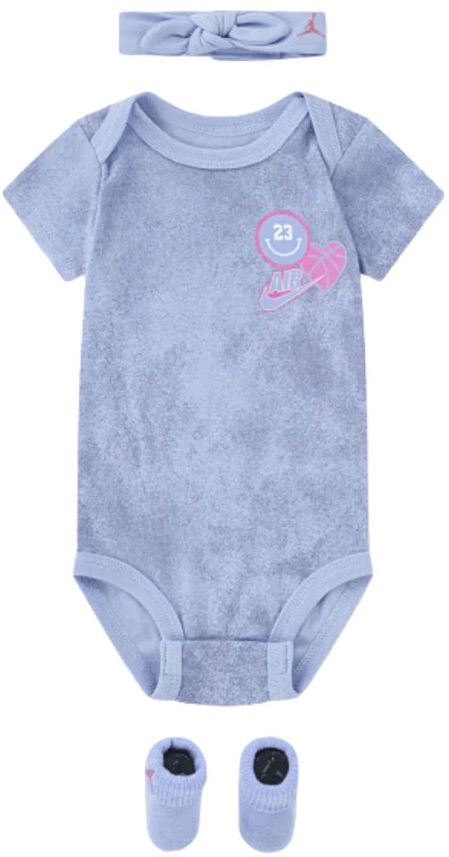 Nike Meisjes Nike Babyset Giftpack 3-Pcs – Maanden Blauw