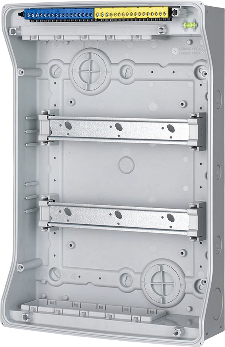 f-tronic NEPTUN wandverdeler 2-rijen 24 modules IP65 kunststof zichtdeur (7270010)