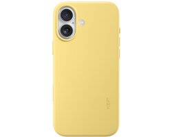 Étui MOFT Convenant pour iPhone 17 - MOVAS Snap Back Cover - Compatible avec MagSafe - Étui Cuir Végétal - Housse de Protection Fine - Durable - Jaune