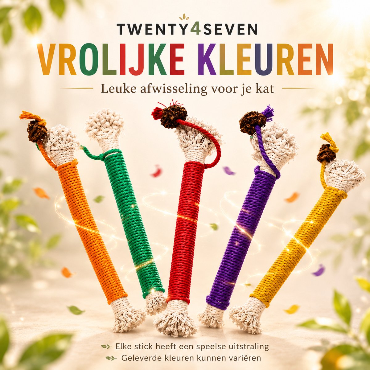 BronStore Twenty4seven Kauwstokjes voor Katten 5 Stuks thumbnail 3