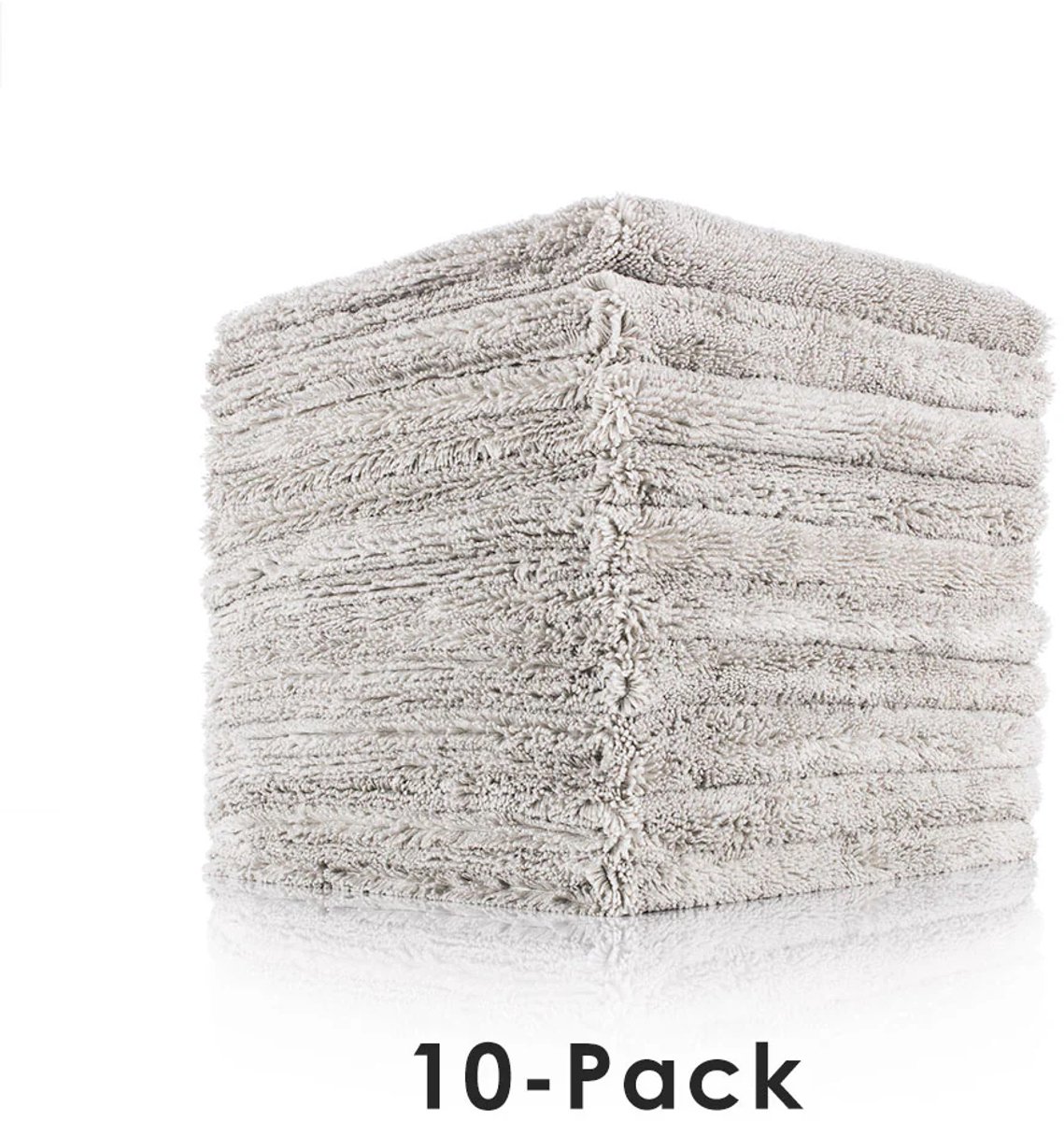 The Rag Company - Creature Edgeless Microfiber Towel Ice Grey - 10 Pack