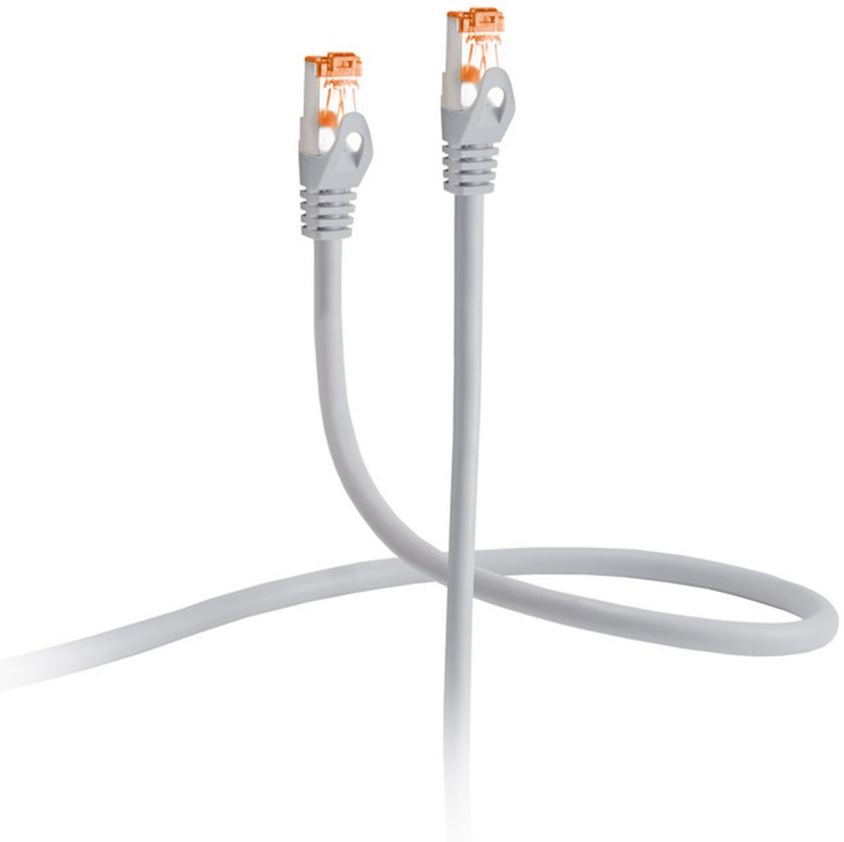 Flexline®-Patchkabel cat. 6A S/FTP, PIMF, grau, 5m