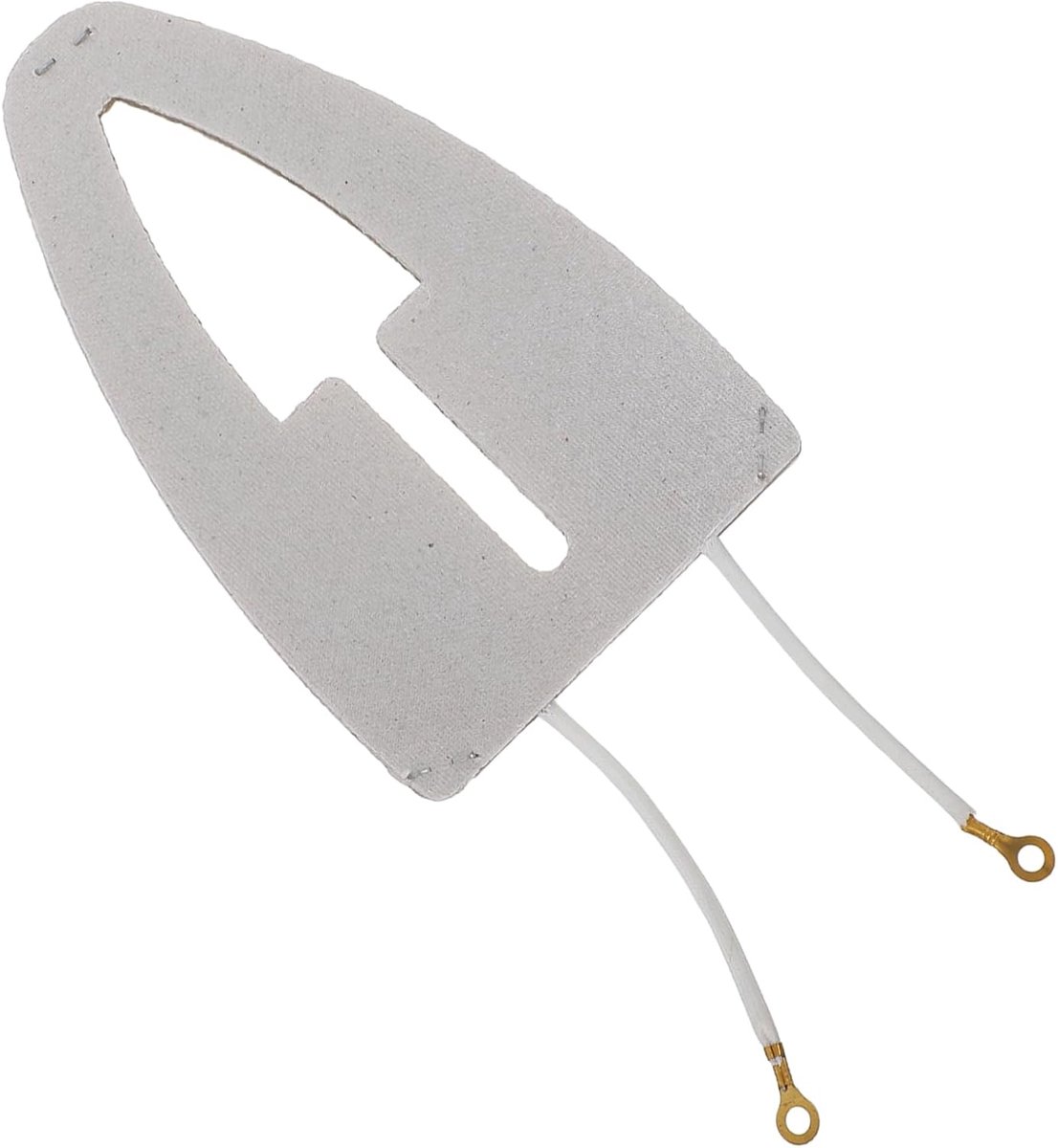 Vervangend Verwarmingselement - Mica Kern - Stoomstrijkijzer Reparatie - Gelijkmatige Warmte - 14.4 x 9 cm - Lichtgrijs