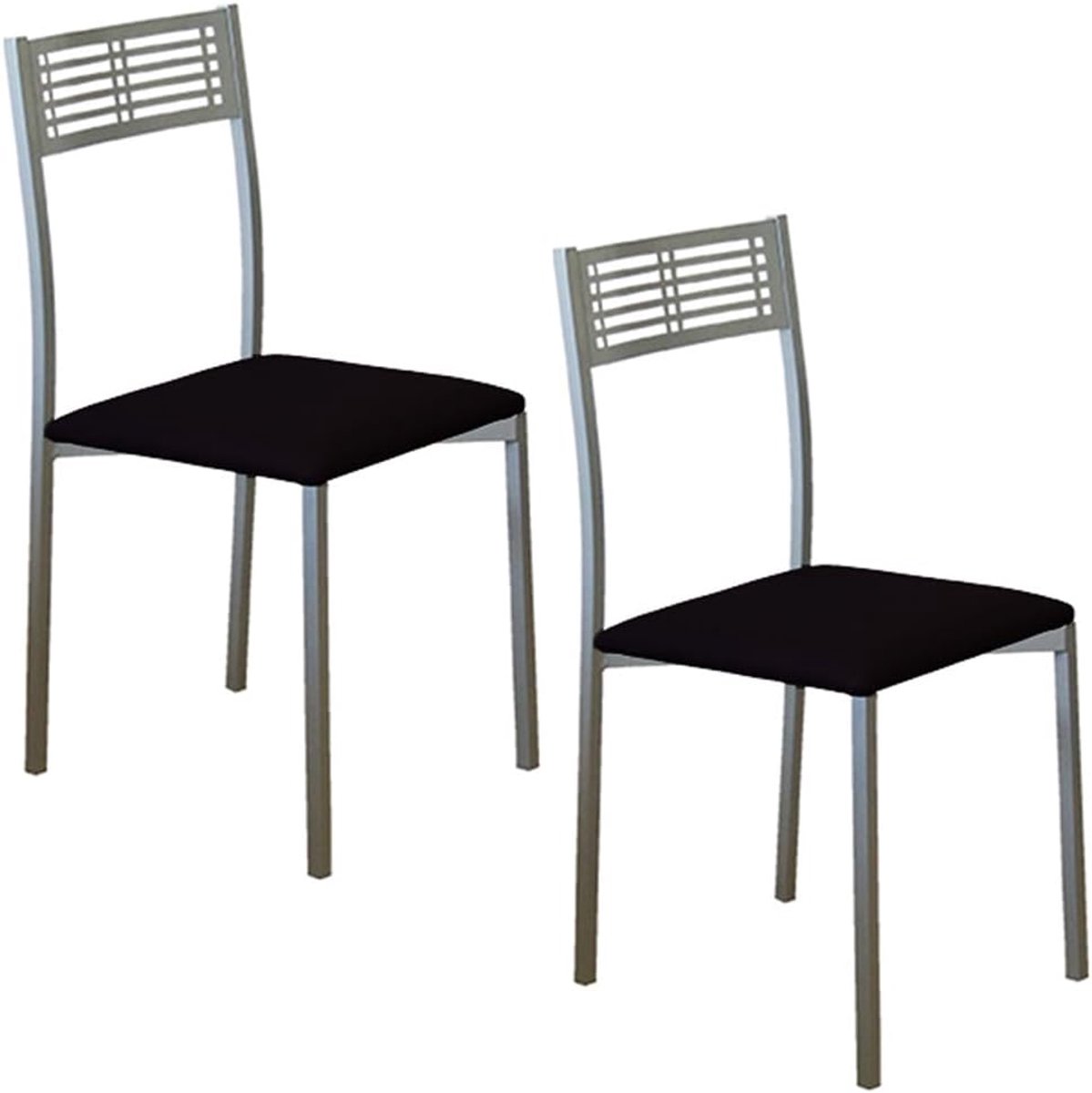 Eetkamerstoelen Set - Keukenstoelen Set - Comfortabel Zitten - Ergonomisch Ontwerp - 41x47