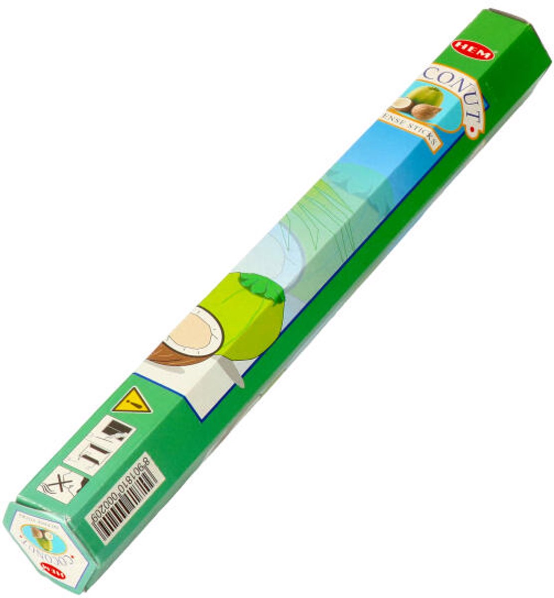 HEM coconut wierook (HEM) cocosnoot (1 pakje) zwart