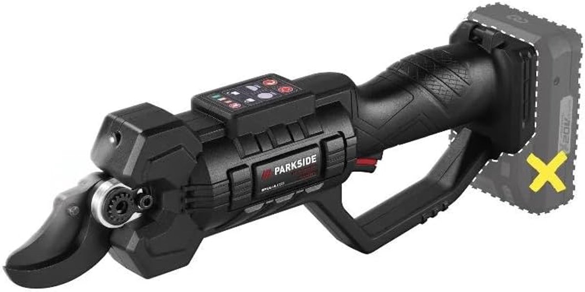 SnelShoppen - Accu Snoeischaar 20V - Krachtige Snoeischaar voor Takken, Heggen en Rozen - Geschikt voor X20 V Team - Tuin Gereedschap voor Efficiënt S