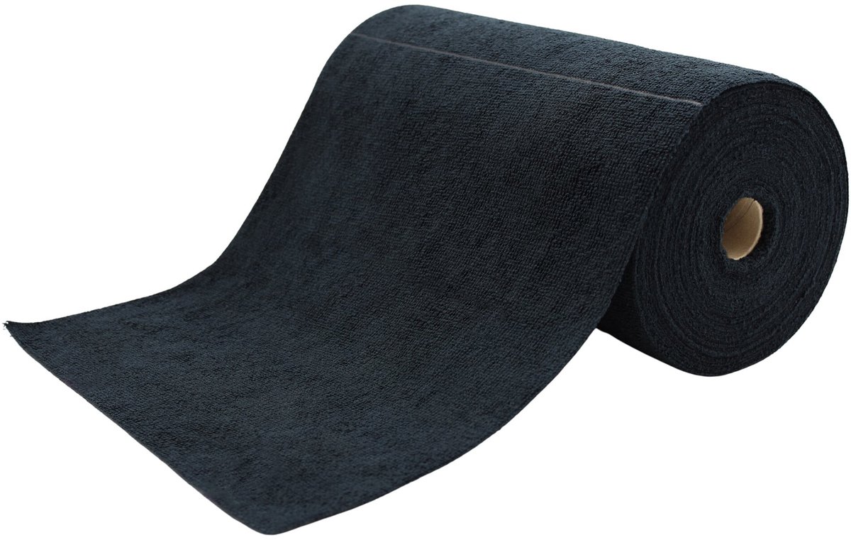 Microvezeldoek Rol ChiaMo.nl Zwart 30 x 30 cm (75 stuks)