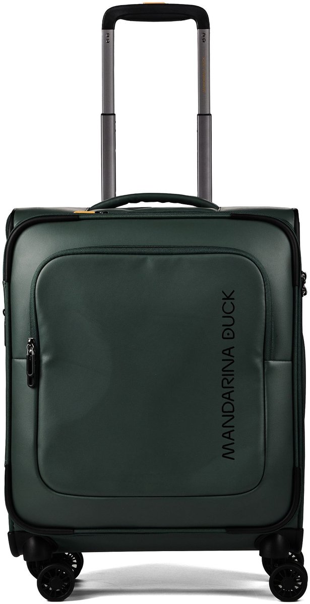 MANDARINA DUCK trolley Eco Coated Cabin Trolley Deep Green donkergroen 55cm