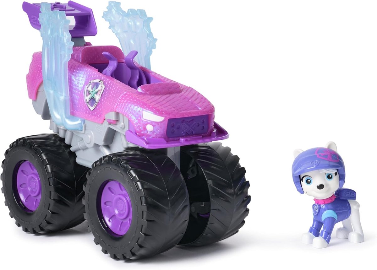 PAW Patrol Speelgoed - Monstertruck met Roxi - Vanaf 3 jaar - Monster Trucks - Speelgoed Auto - Auto's - Figuren - Poppetjes