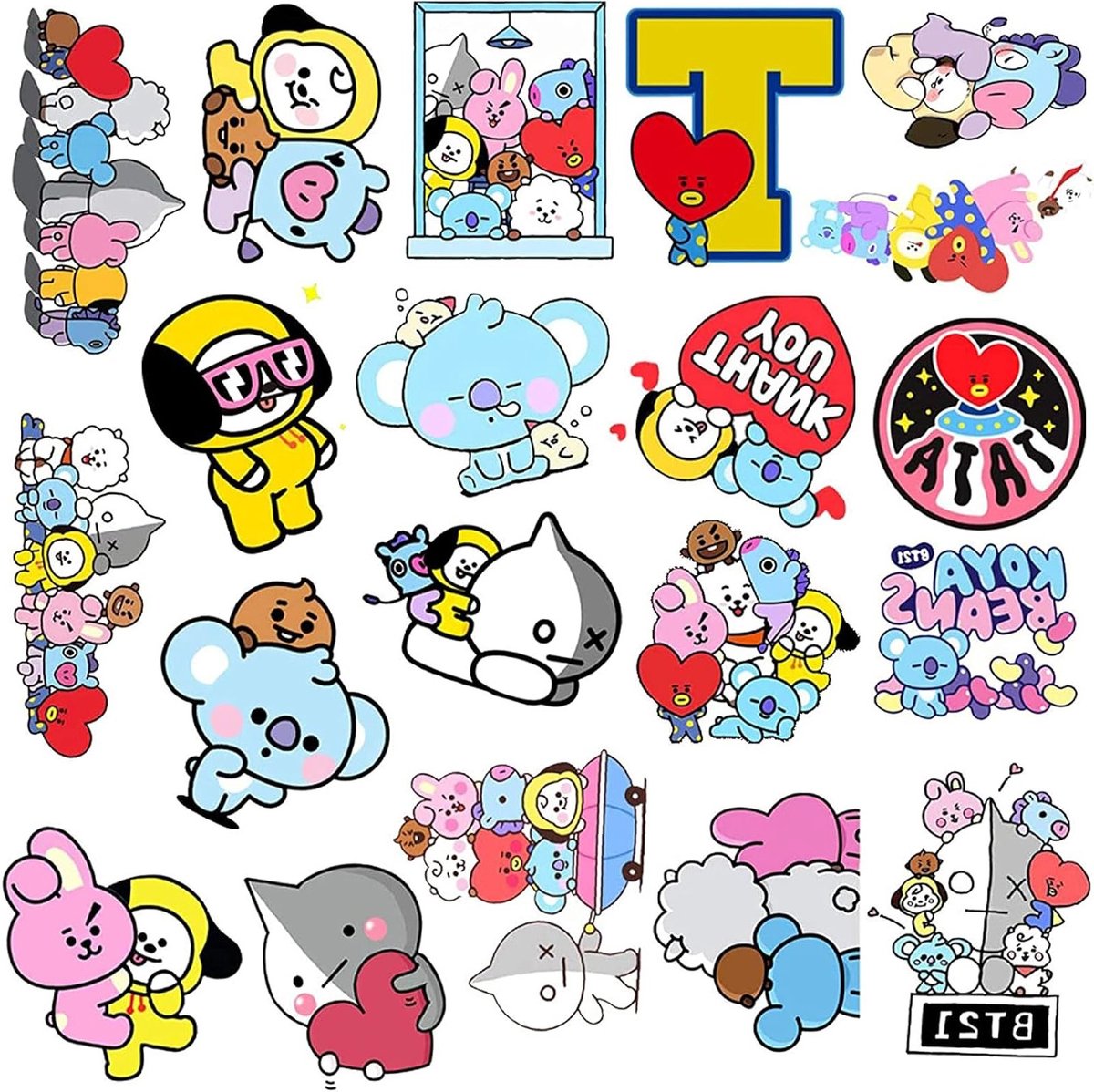 100 Graffiti Stickers voor Koffer, Koelkast en Helm - Geschikt voor Auto, Motor en Fiets - Perfect voor Skateboard en Laptop (5-8cm)