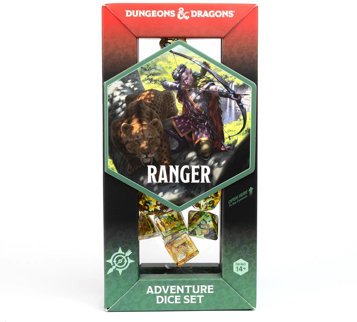 D&D Adventure Dice - Ranger: Gold