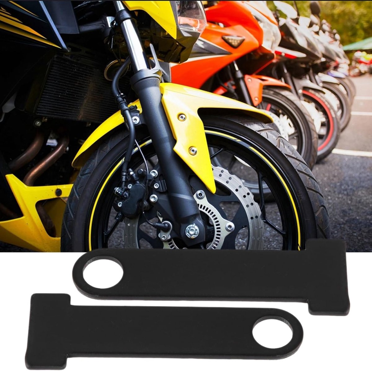 SnelShoppen - Universele Motorhelm D-Ring Lock - Stalen Helm Slot voor Motorfiets - Zwart - Duurzaam en Veilig - Ideaal voor Helm Beveiliging