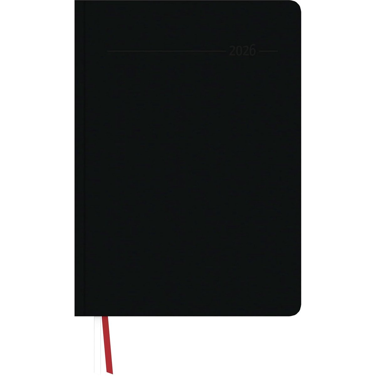 SnelShoppen - Manager-Timer XL Tucson zwart 2026 - Cheftimer A4 21,7x30,3 cm - 1 Week 2 Pagina's - 160 Pagina's - Tucson-Einband - Agendaboek voor Wer