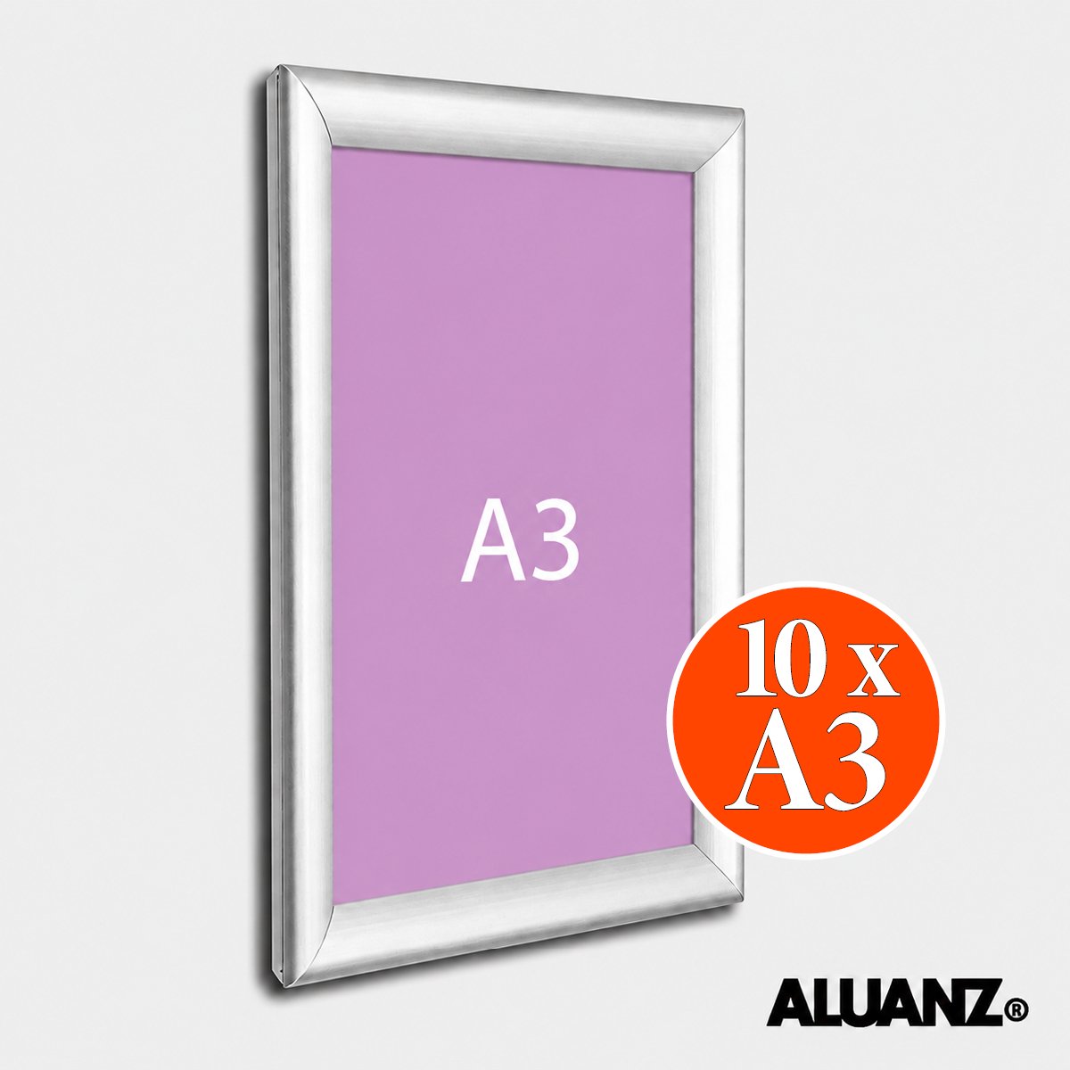 Kliklijst A3 | 10x A3 Kliklijsten | Klikkaders