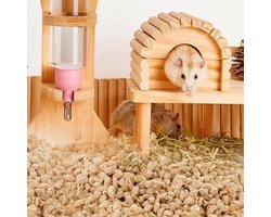 Natuurlijke Bodembedekking voor Hamsters, Konijnen en Cavia's - Stofvrije Maïskorrels voor een Gezond Dierlijk Leven