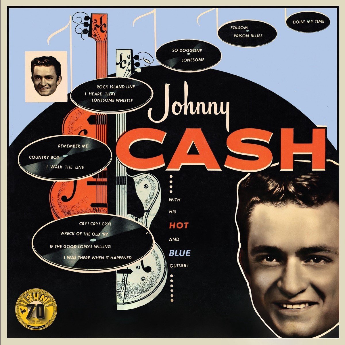 Johnny Cash - With His Hot And Blue Guitar (CD) (Sun Records 70th)