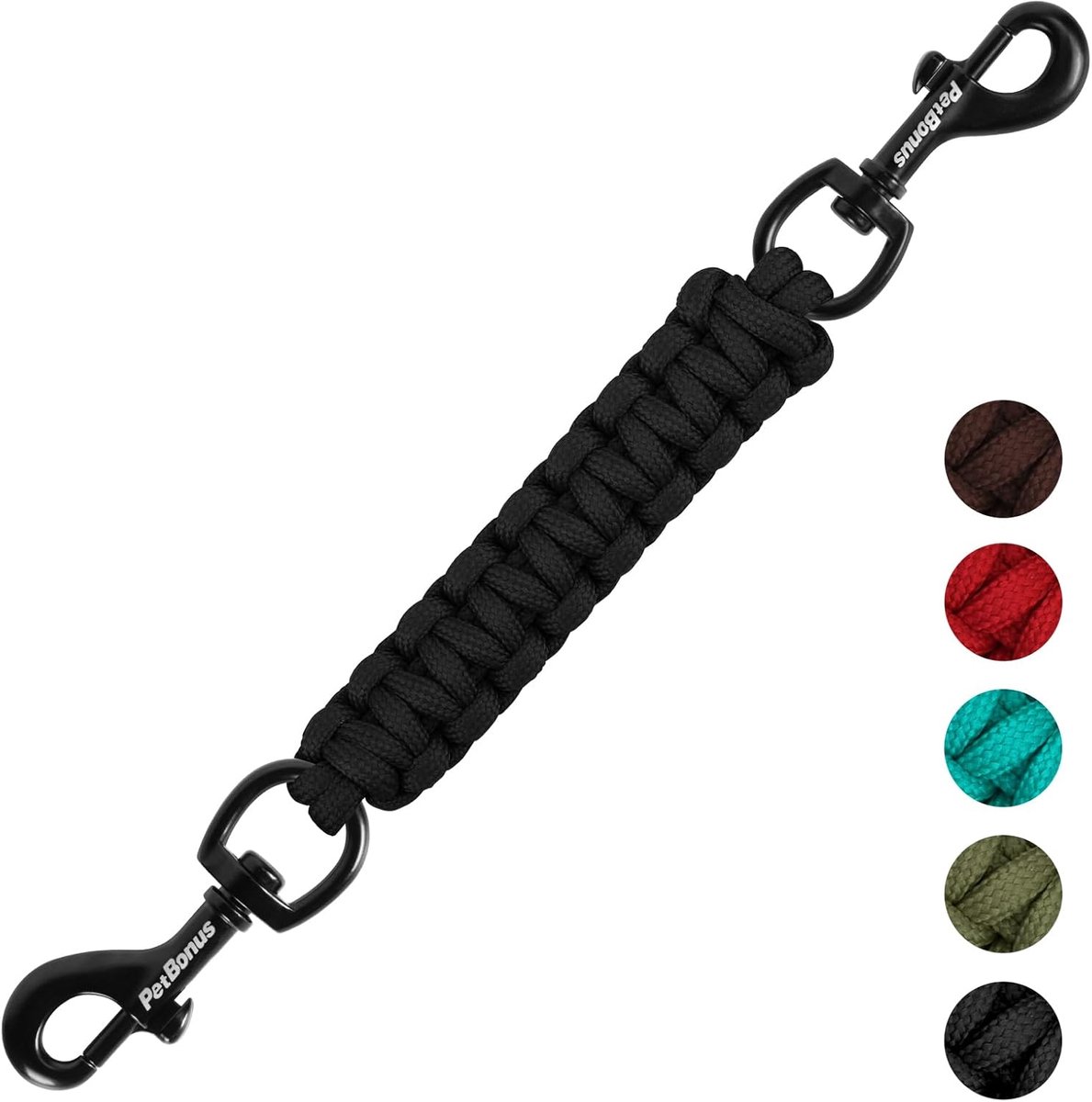 SnelShoppen - Hondenhalsband Clip, Handgemaakte Veiligheid Band, Dubbelzijdige Stekels, Polyester, Versterkte Stiksels, Ideaal voor Wandelen, Buiten,