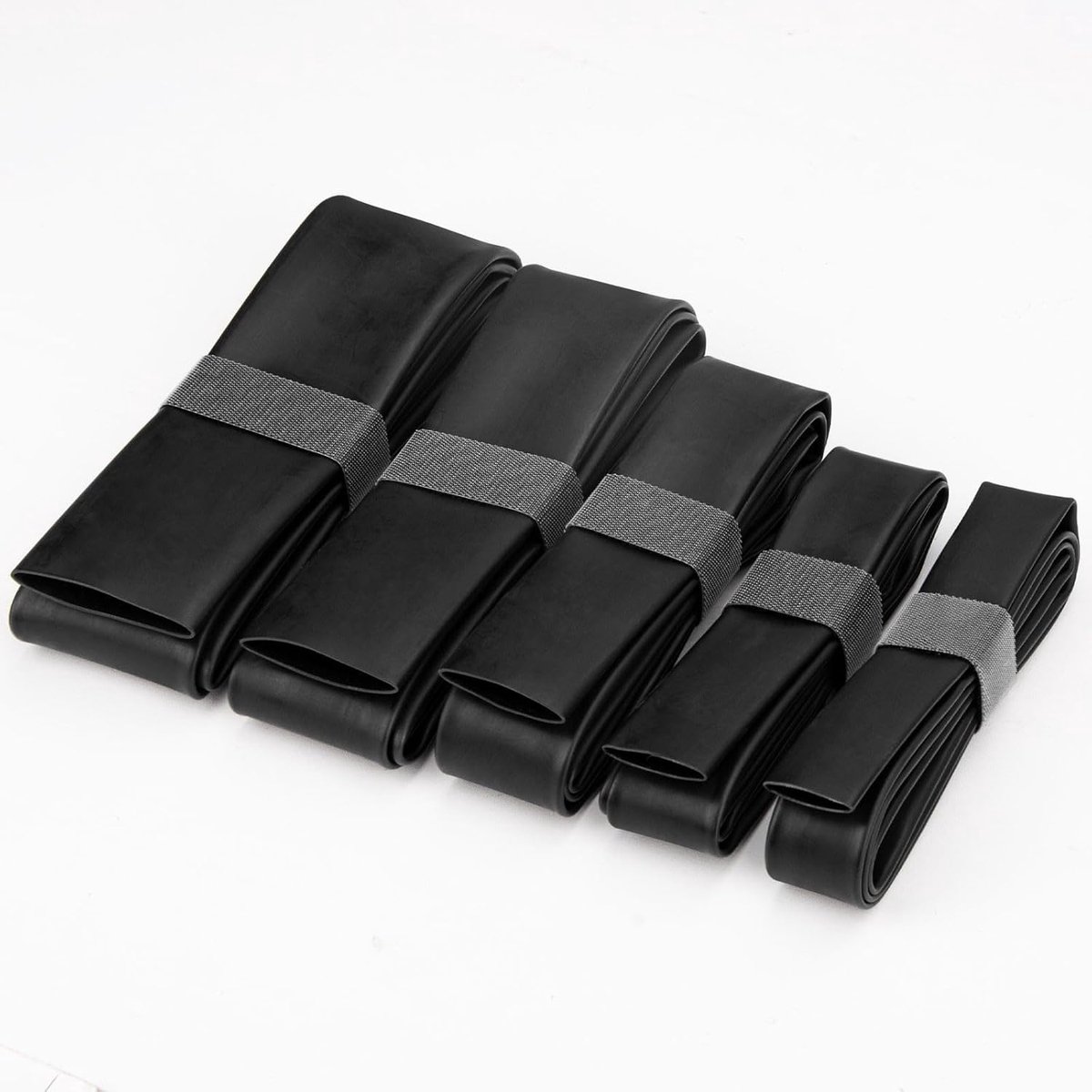 SnelShoppen - Heatshrink Tubing met Lijm 3:1 Zwart Ø15-30 mm - 5 x 1 m - Polyolefine - Kabelisolatie & Verbindingen