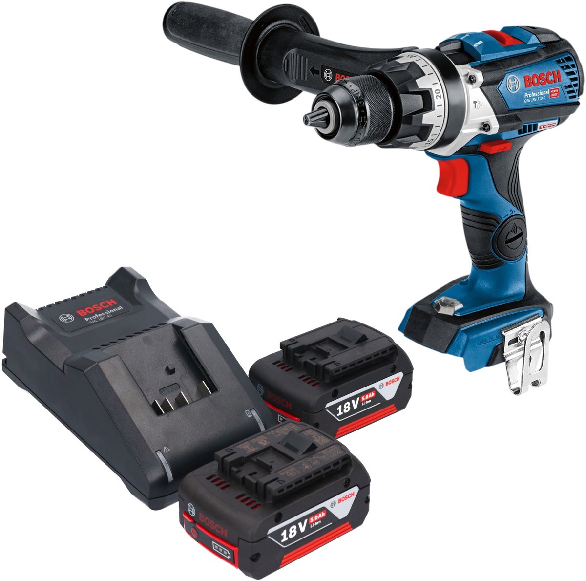 Bosch GSB 18V-110 C,'doos, solo ( 06019G0309 )