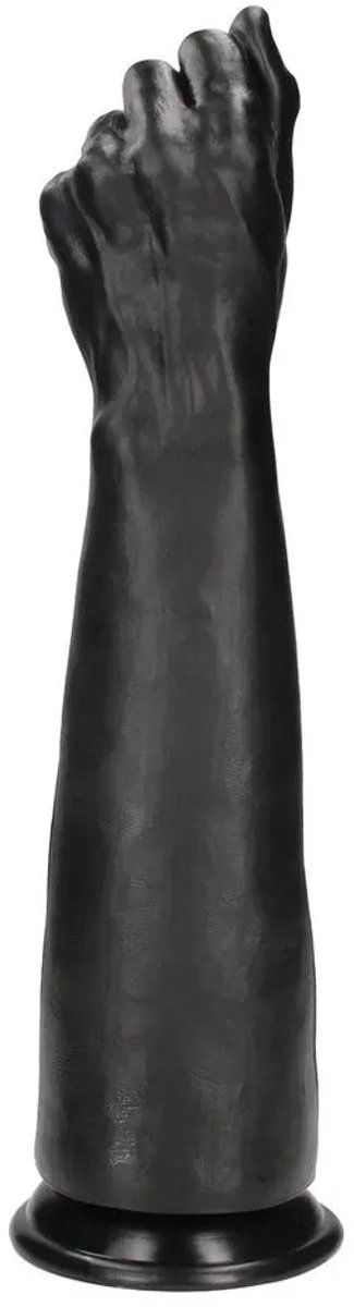 Fist of Pleasure XL - Vuistdildo - 1336 gr / 35 cm - Zwart