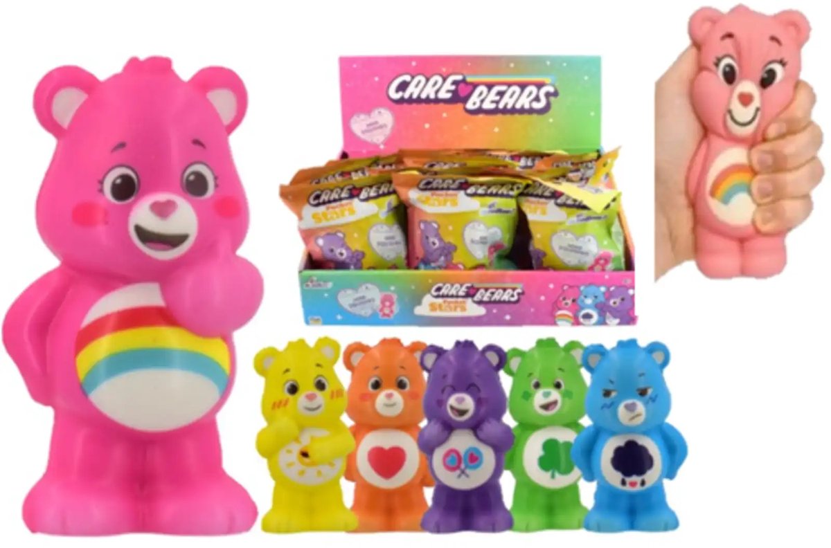 Squishies - Troetelbeertjes Figuur 10 cm - Slow Rising Knijpbal