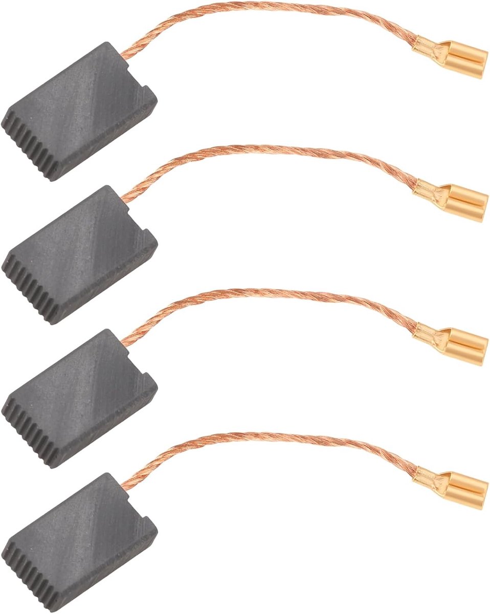 SnelShoppen - 2 Pairs Carbon Brushes AG10-125 5x10x16mm Vervangingsborstels voor Elektrisch Gereedschap, Compatibel met Diverse Modellen, Hoogwaardige