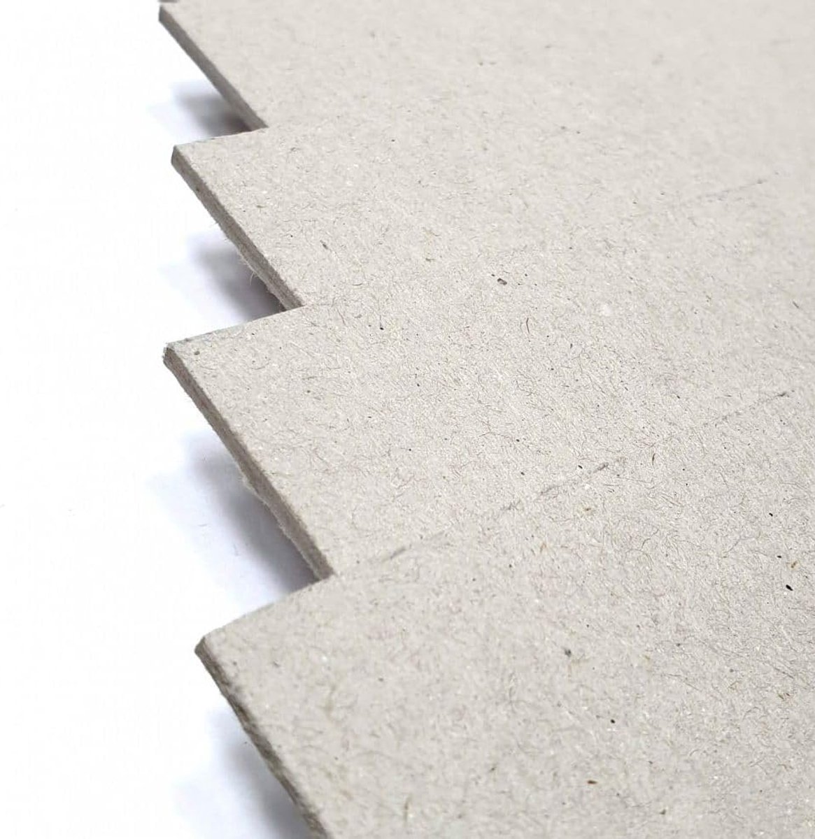 SnelShoppen - 25 A3 Grijs Karton 1,5 mm Dik - 42 x 29,7 cm - Ideaal voor Boekbinden, Scrapbooking, Creatief Knutselen - 925 g/m² Gerecycled Stevig Kar