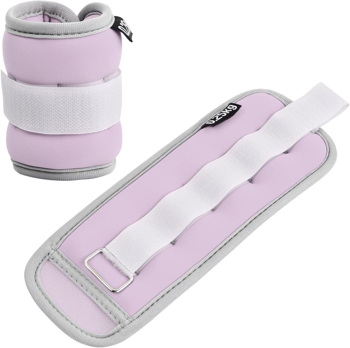 SnelShoppen - Ankle Weights Set 0.25/0.5 kg - 1 Paar Enkelgewichten en Polsgewichten voor Mannen en Vrouwen - Gewichtscuffs voor Dans, Joggen, Aerobic