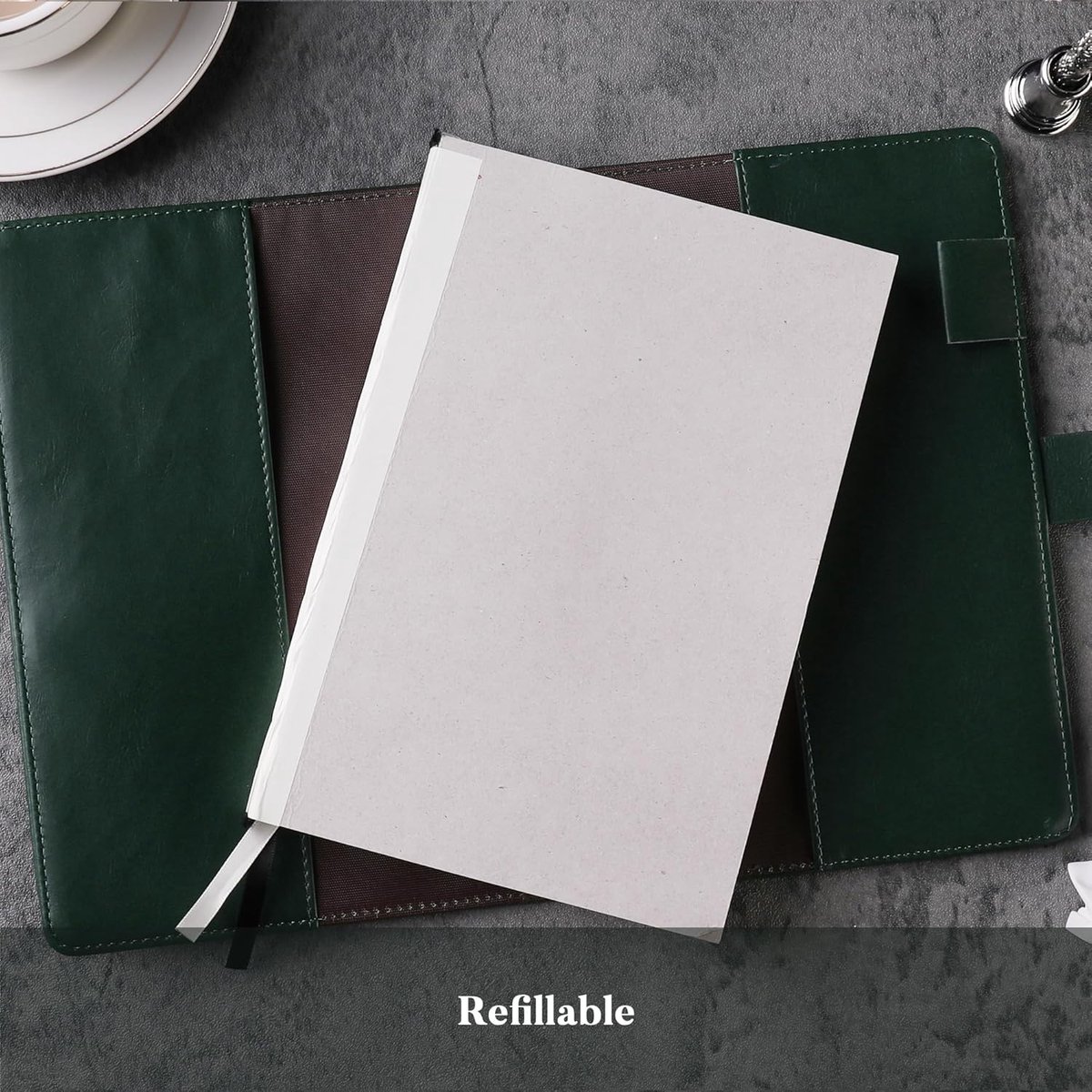 SnelShoppen - Vintage Zon Dagboek met Slot, A5 Herbruikbaar Notitieboek voor Schrijven, 224 Genummerde Pagina's, Voor Mannen en Vrouwen, Creatief en V