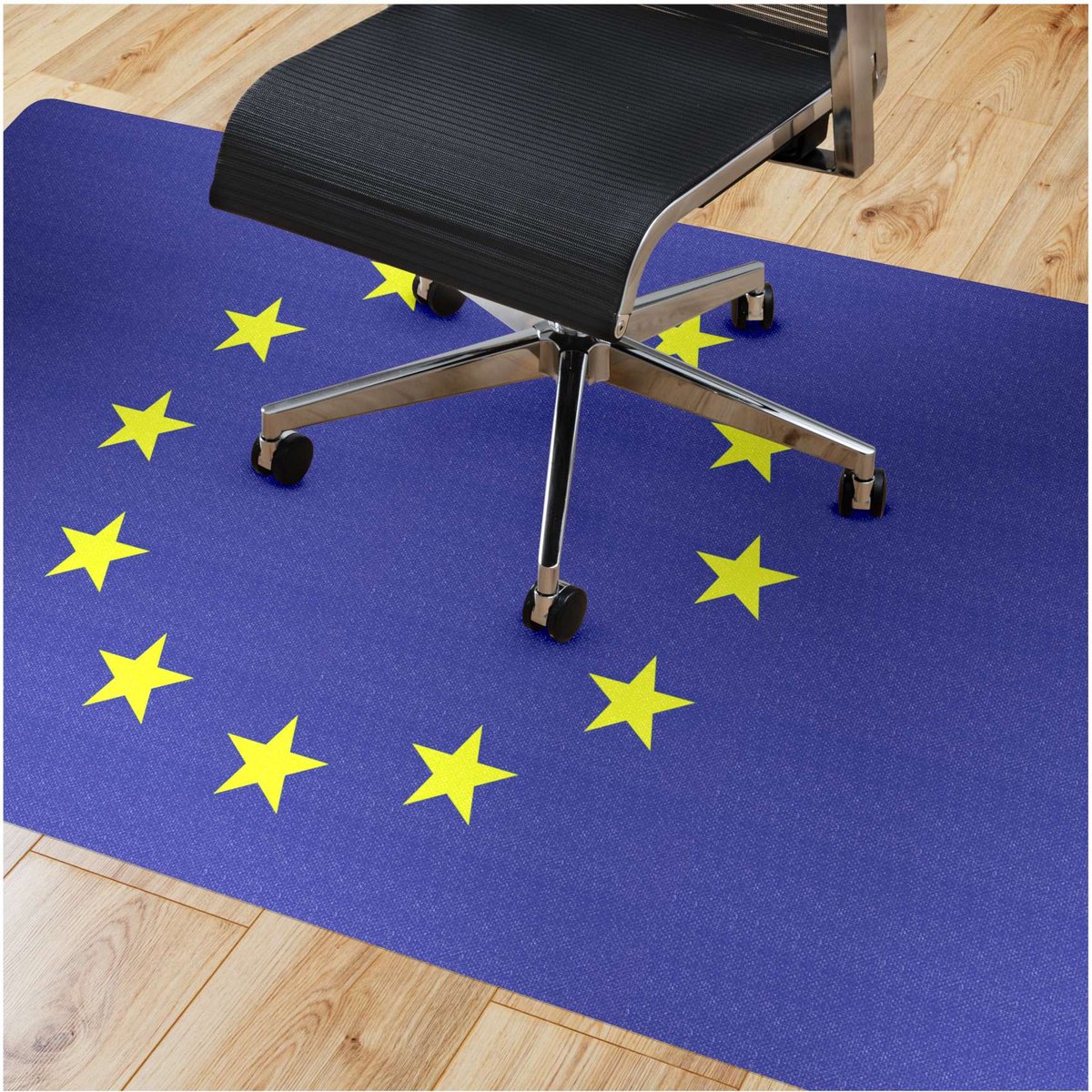 ANRO Vloerbeschermingsmat Euro – Bureaustoelmat Stoelmat Antislip