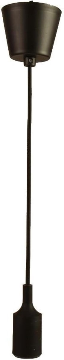 SnelShoppen - Kleurvolle Hanglamp Kabel 90 cm Silicone E27 Fitting Oranje voor Woonkamer Slaapkamer en Zakelijke Ruimte