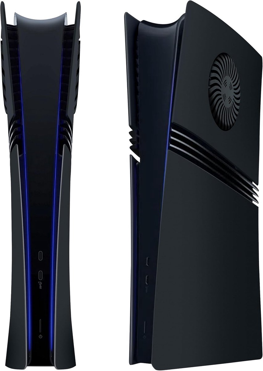 SnelShoppen - Joso Faceplate PS5 Pro Digital - Anti-Scratch, Stofdichte Case, Deksel voor PS5 Console, Eenvoudige Installatie, Hoogwaardig ABS Materia