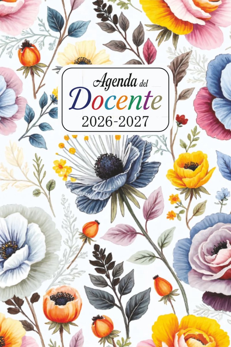 SnelShoppen - Agenda Del Docente 2026/2027 A5 | Onderwijsagenda, Lesregistratie, Maand- en Weekoverzicht, Perfect voor Leraren, Onderwijsprofessionals