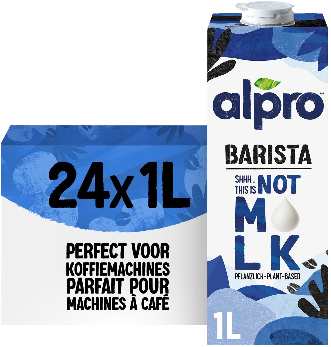 Alpro Barista This Is Not M*lk - Plantaardige Melk - Geschikt voor Koffie - Lactosevrij - 24 x 1L