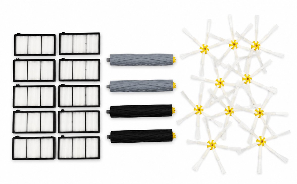 AllSpares Onderdelenset Stofzuiger geschikt voor iRobot Roomba 800 / 900 (24st.)