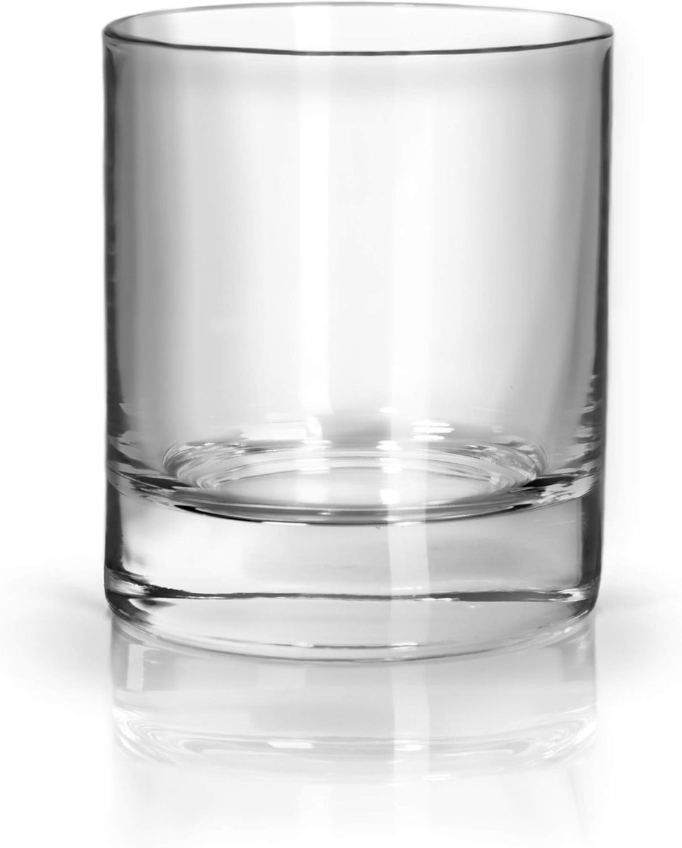 SnelShoppen - Set van 6 Drinkglazen - Waterglazen en Sapglazen 240 ml - Klassiek Design - Vaatwasserbestendig - Perfect voor Feesten en Dagelijks Gebr