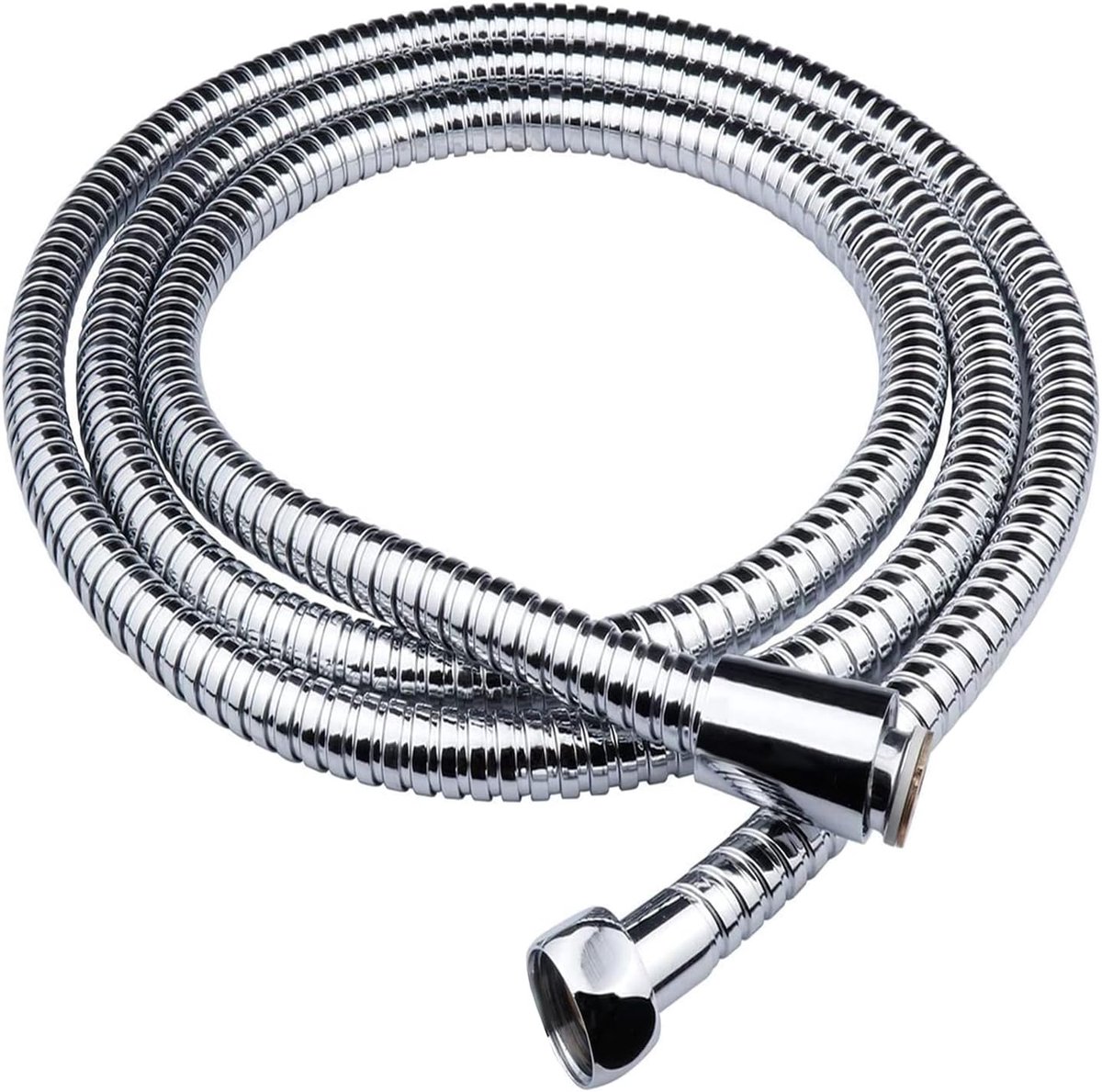 SnelShoppen - Douche Slang 2.5 M RVS - Flexibele Anti-Twist Douchekabel met Universele Aansluiting - 250 CM Shower Hose voor Thuis, Badkamer, Camping