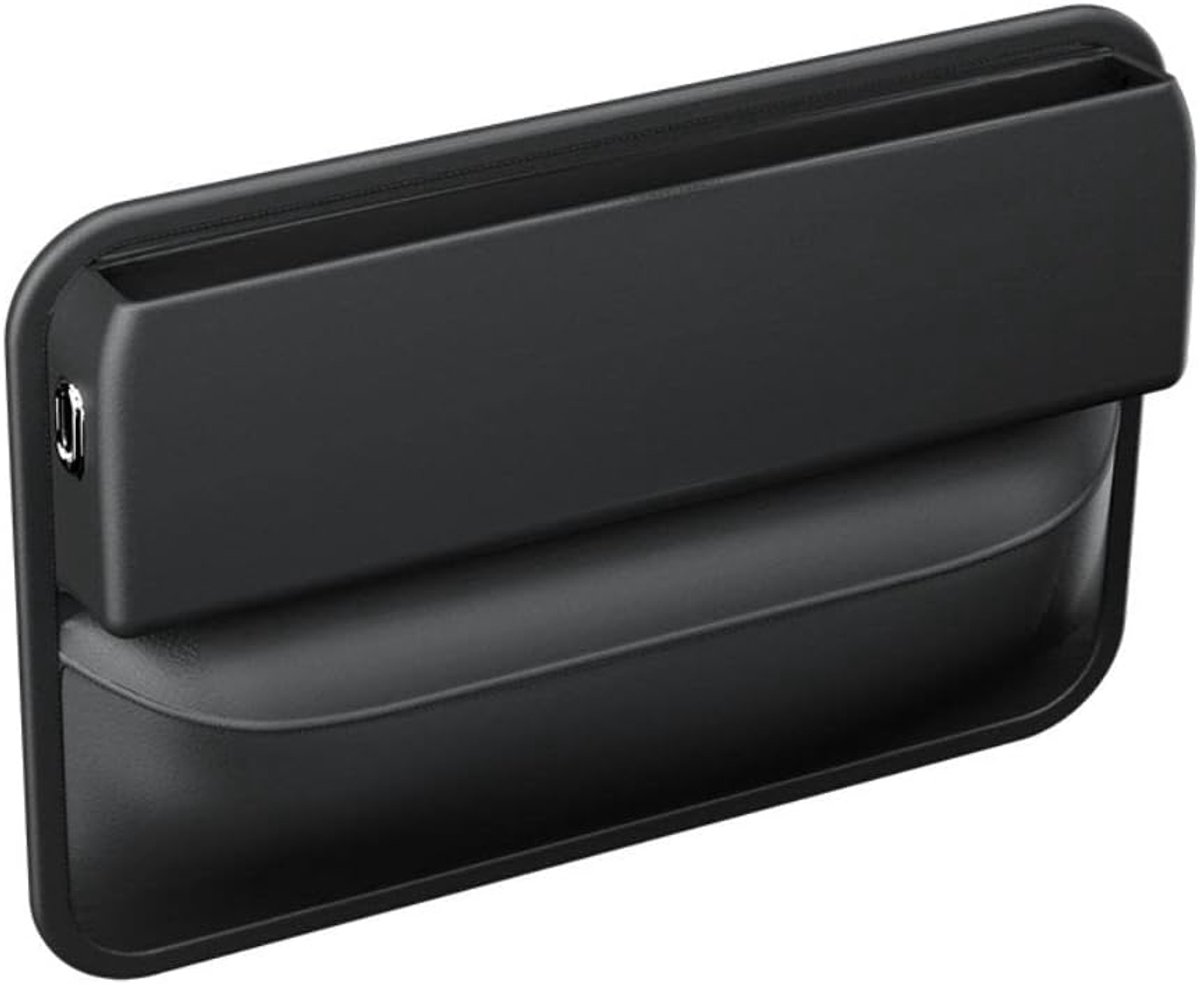 SnelShoppen - Car Seat Organizer PU Leer - Universele Auto Accessoires met Opbergcompartimenten - Voorkom Verlies van Sleutels en Telefoons - Ideaal v