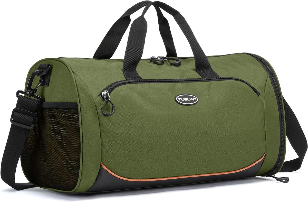 SnelShoppen - TUGUAN Sporttas voor Dames en Heren, 30 Liter, Waterdichte Gymtas met Schoenenvak en Nat Vak, Ideaal voor Fitness, Training, Reizen en Z