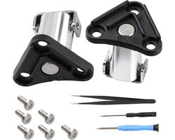 2 Stuks Voorste Arm Vervanging voor Mini 4 Pro/Mini 3, Reserveonderdelen met 6 Schroeven en Gereedschapsset, Drone Reparatie Onderdelen en Hinge Accessoires