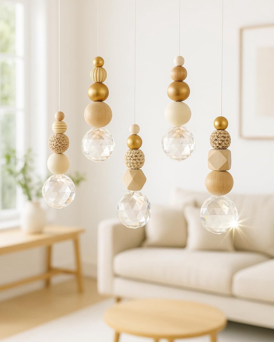 SnelShoppen - Set van 5 Zonvangers voor Raam, Tuin, Feest, Kerst, Bruiloft, Decoratie, Kleurig, Creatief, Sfeervol, Voor Binnen en Buiten