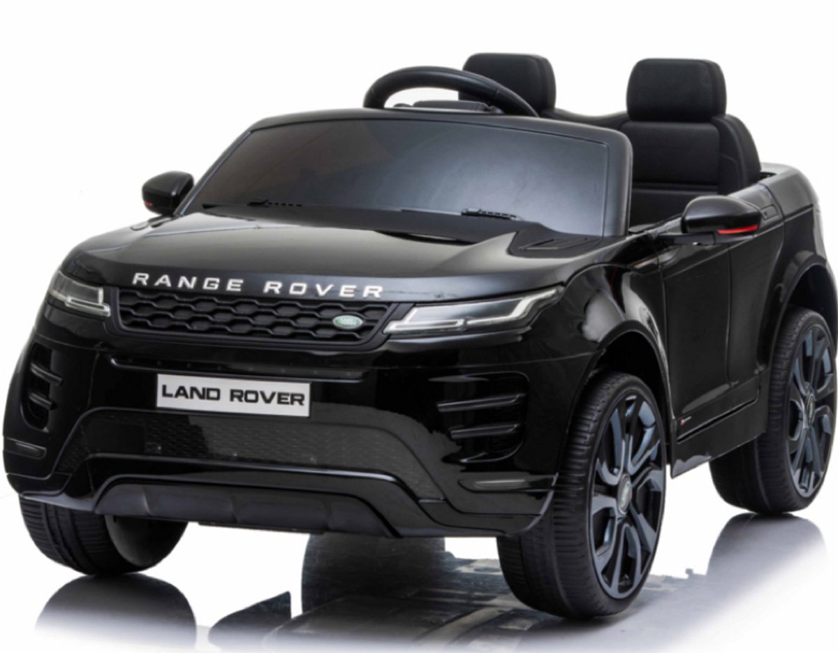 Range Rover Evoque - Elektrische Kinderauto - 12V - met Afstandsbediening - Zwart